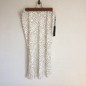 Rachel Zoe || Polka Dot MIDI Skirt